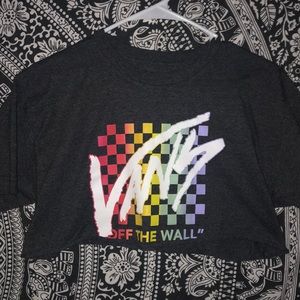 Vans cropped shirt